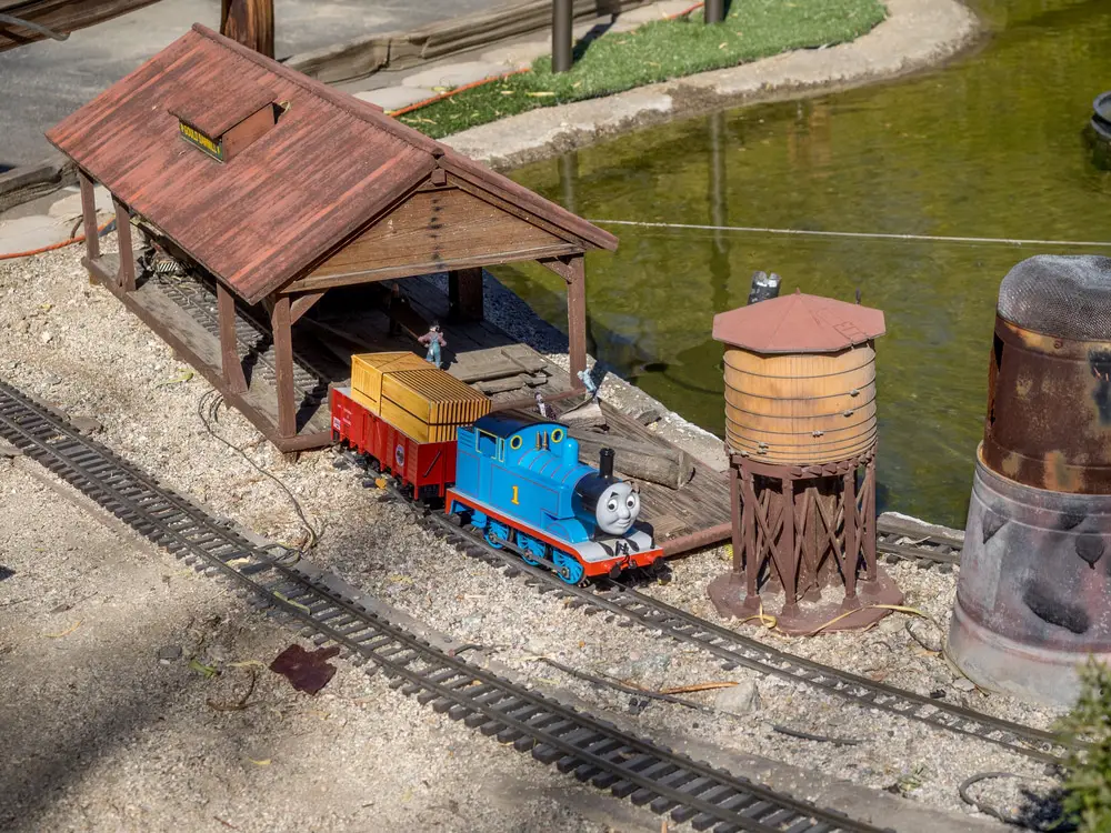 wooden thomas train collection