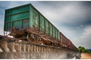 railway truck parked