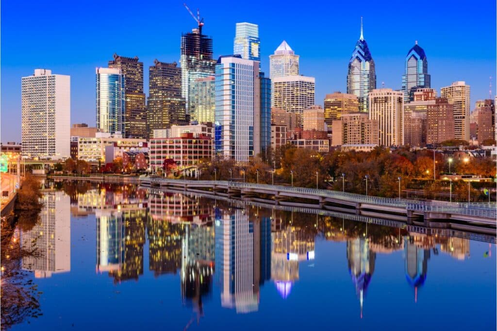 philadelphia pennsylvania skyline