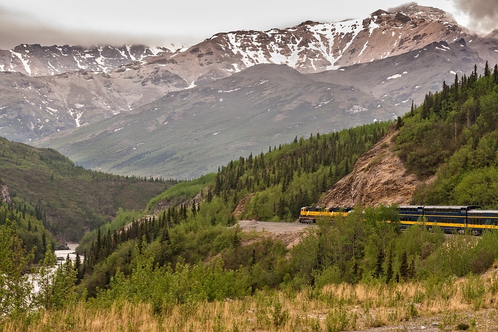 Alaska train journey