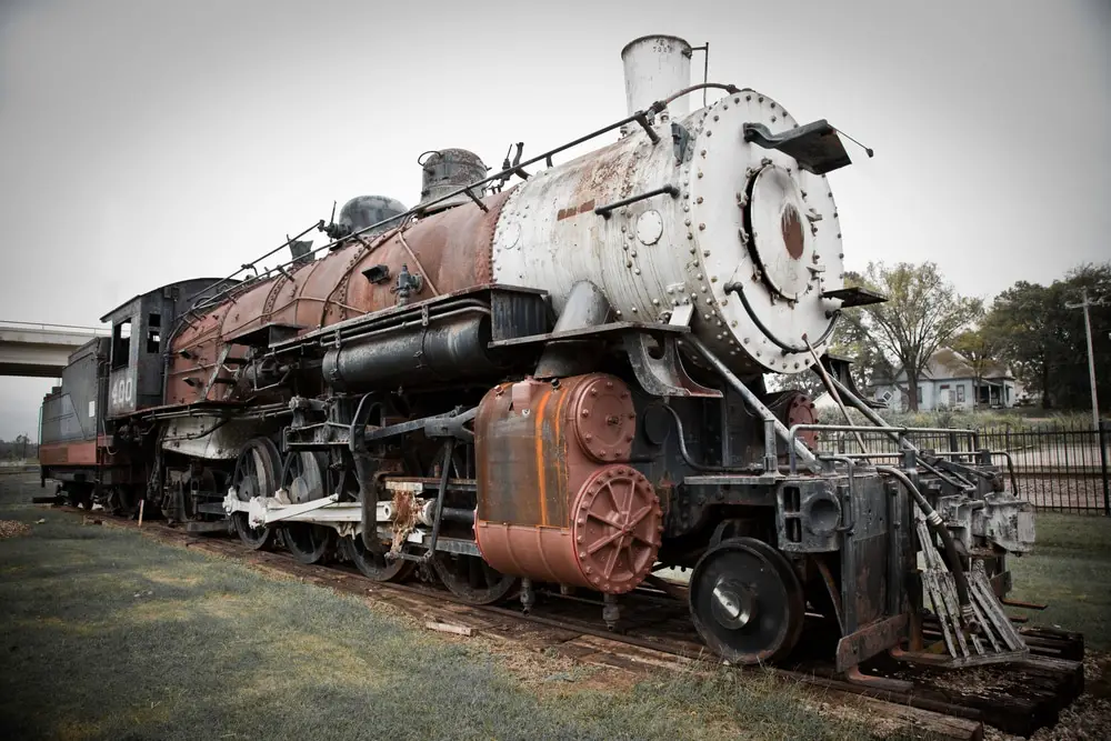 old steam train